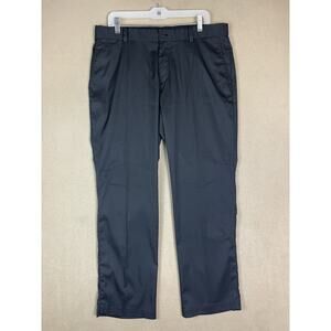 Nike Golf Pants Mens 35x30 Black Tour Performance Dri-Fit Straight Leg Stretch
